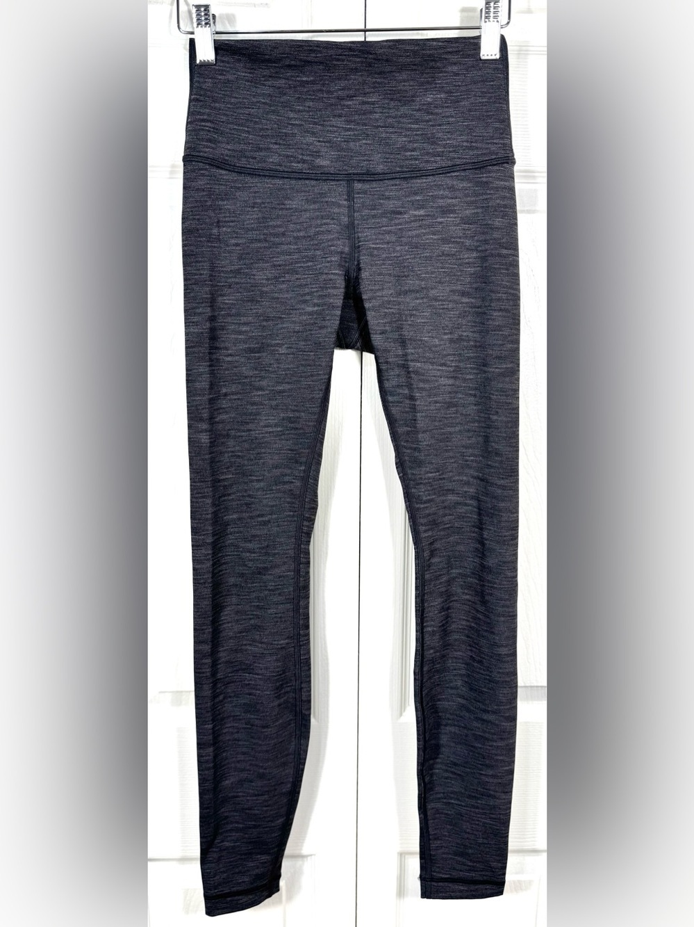 Lululemon Wunder Under High Rise Leggings Heathered Dark Gray Size 4